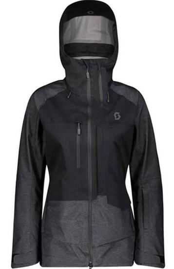 SCOTT Scott Damen Vertic 3L Regenjacke Black