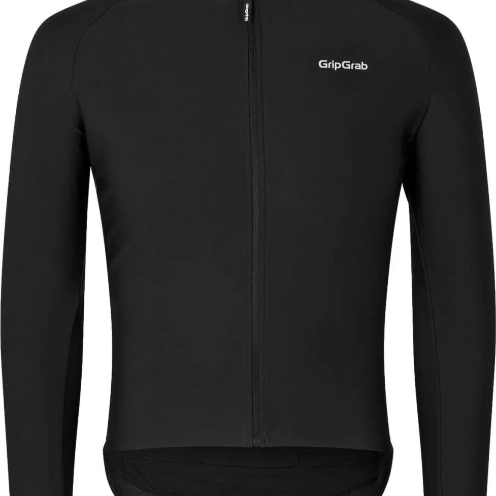 GripGrab Thermapace Thermal Long Sleeve Jersey Black