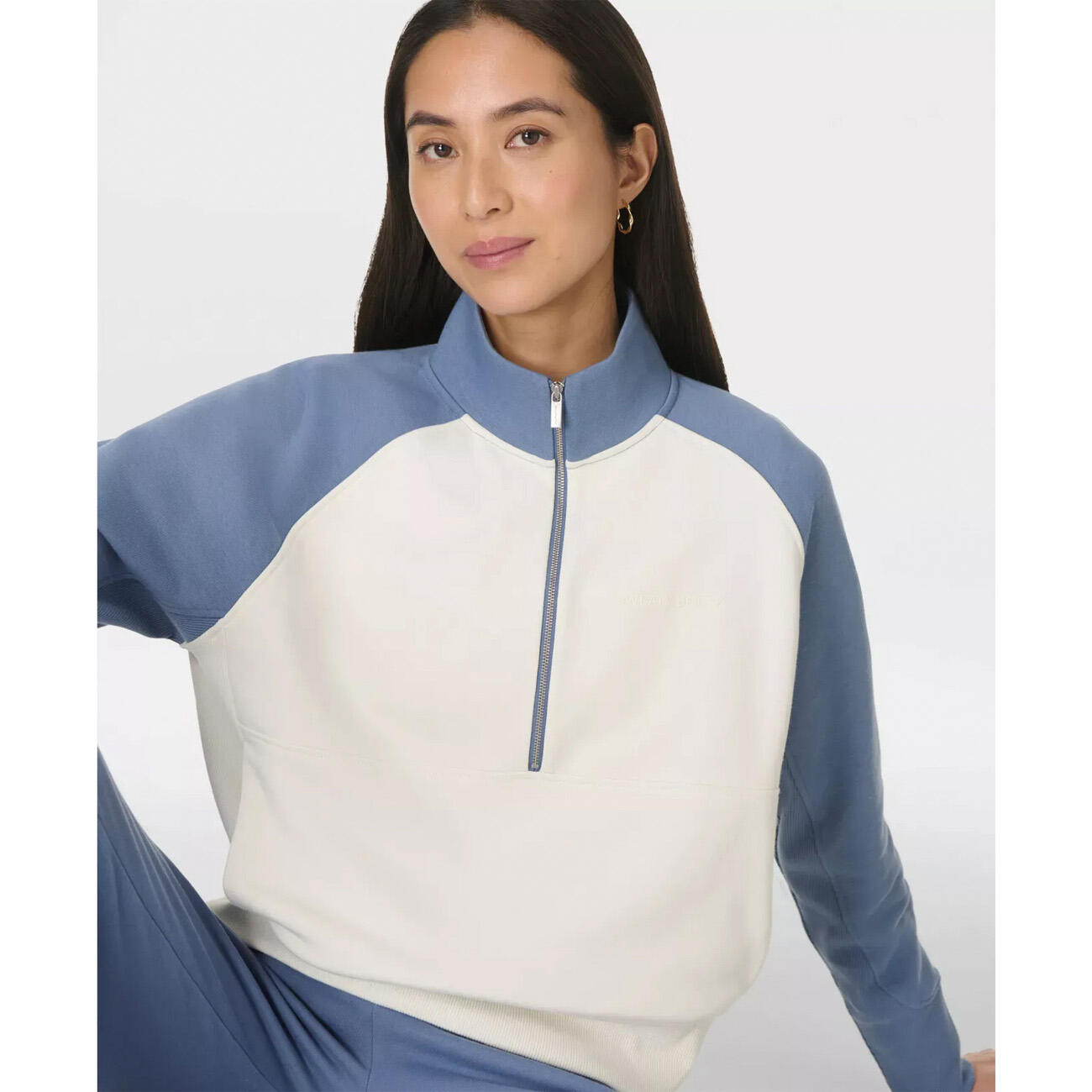 Sweaty Betty Revive Demi-zip color-block 1/6