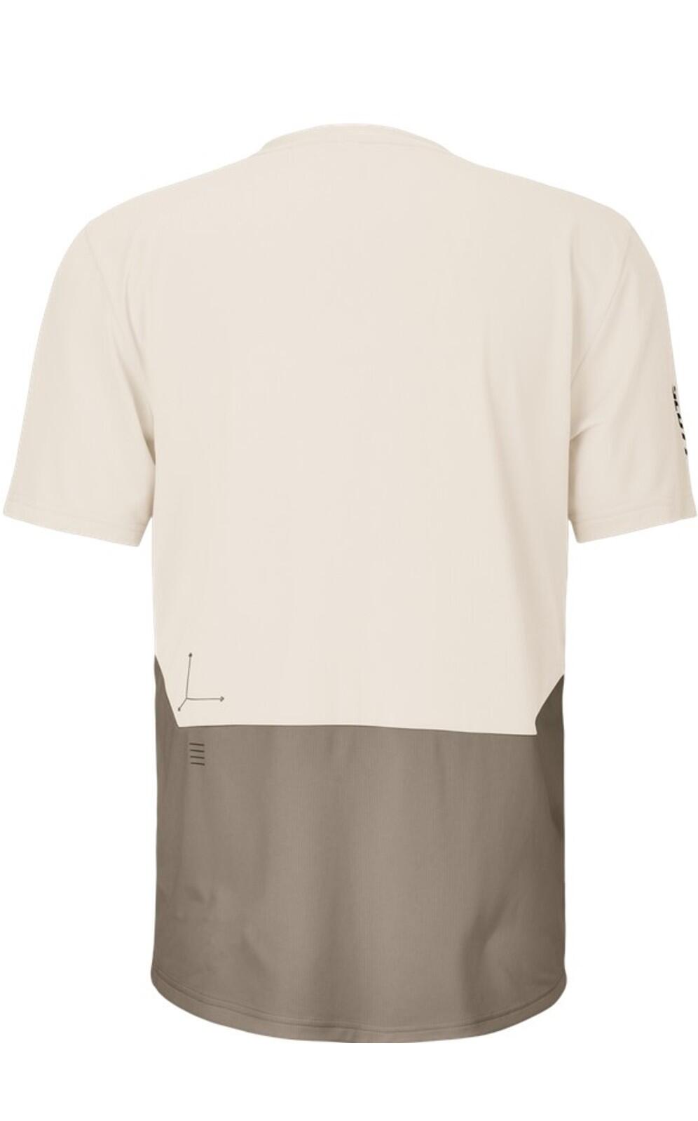 SCOTT SCOTT Herren Fahrradtrikot Vertic Zip  cotton white/toast beige 2/2