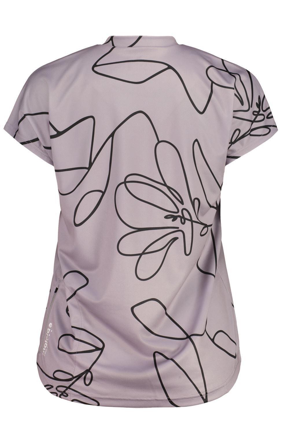 MALOJA Maloja Damen Fahrrad Trikot MandrettM smoky purple 2/2
