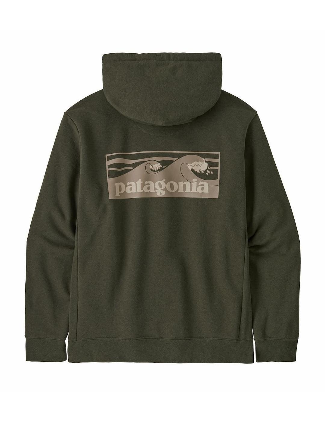Sweatshirts Fleecejacken für Herren von Patagonia mit Logo Uprisal Grün. 4/4