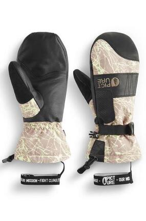 PICTURE Picture Damen Winterhandschuhe ANNA MITTS Textury Print