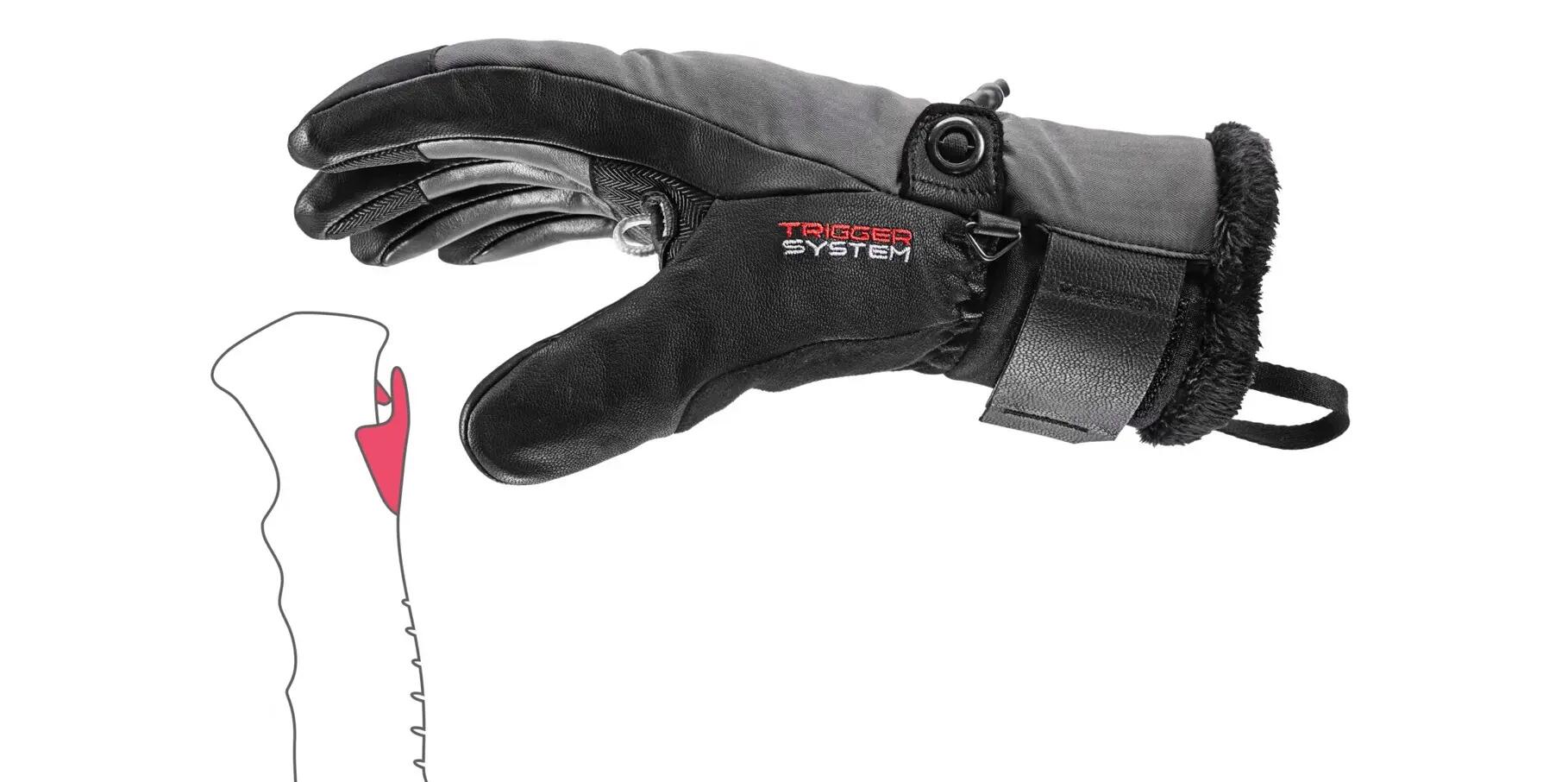 LEKI Leki Damen Handschuhe Lantana 3D GTX graphite-black 2/4
