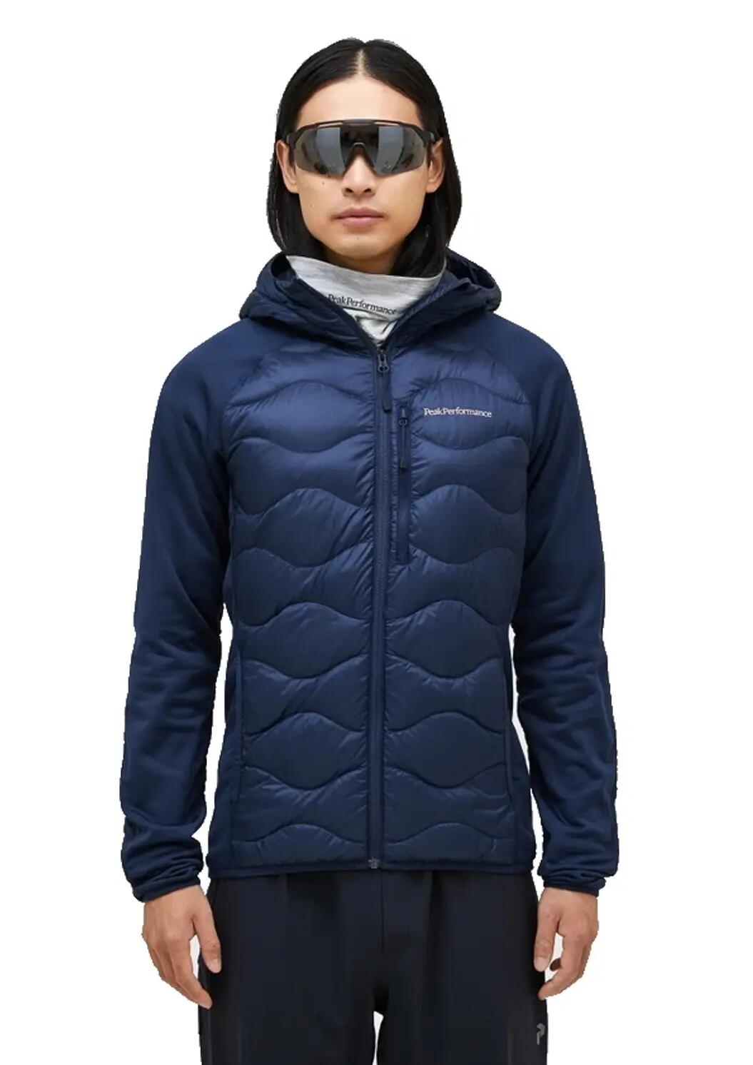 PEAK PERFORMANCE Peak Performance Herren Helium Down Hybrid Hood Blue Shadow 5/7