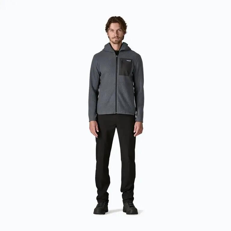PATAGONIA Patagonia Herren Fleece R1 Air Full Zip Hoody Smolder Blue 2/5