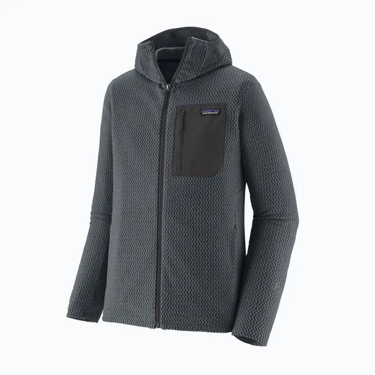 PATAGONIA Patagonia Herren Fleece R1 Air Full Zip Hoody Smolder Blue 5/5