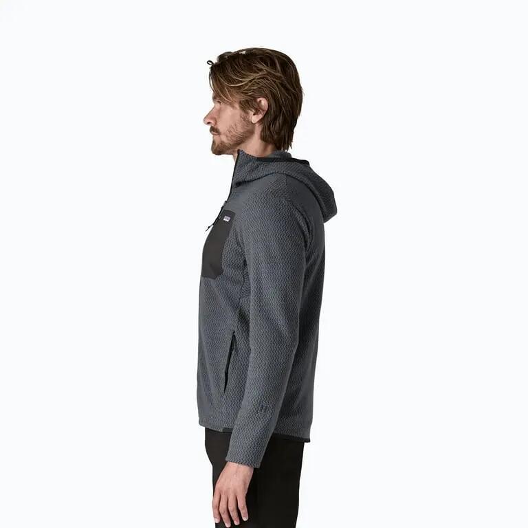 PATAGONIA Patagonia Herren Fleece R1 Air Full Zip Hoody Smolder Blue 4/5