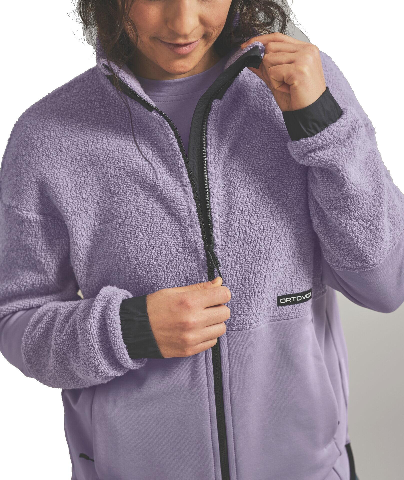 ORTOVOX Ortovox Damen FLEECE TEDDY JACKET lush lavender 3/3