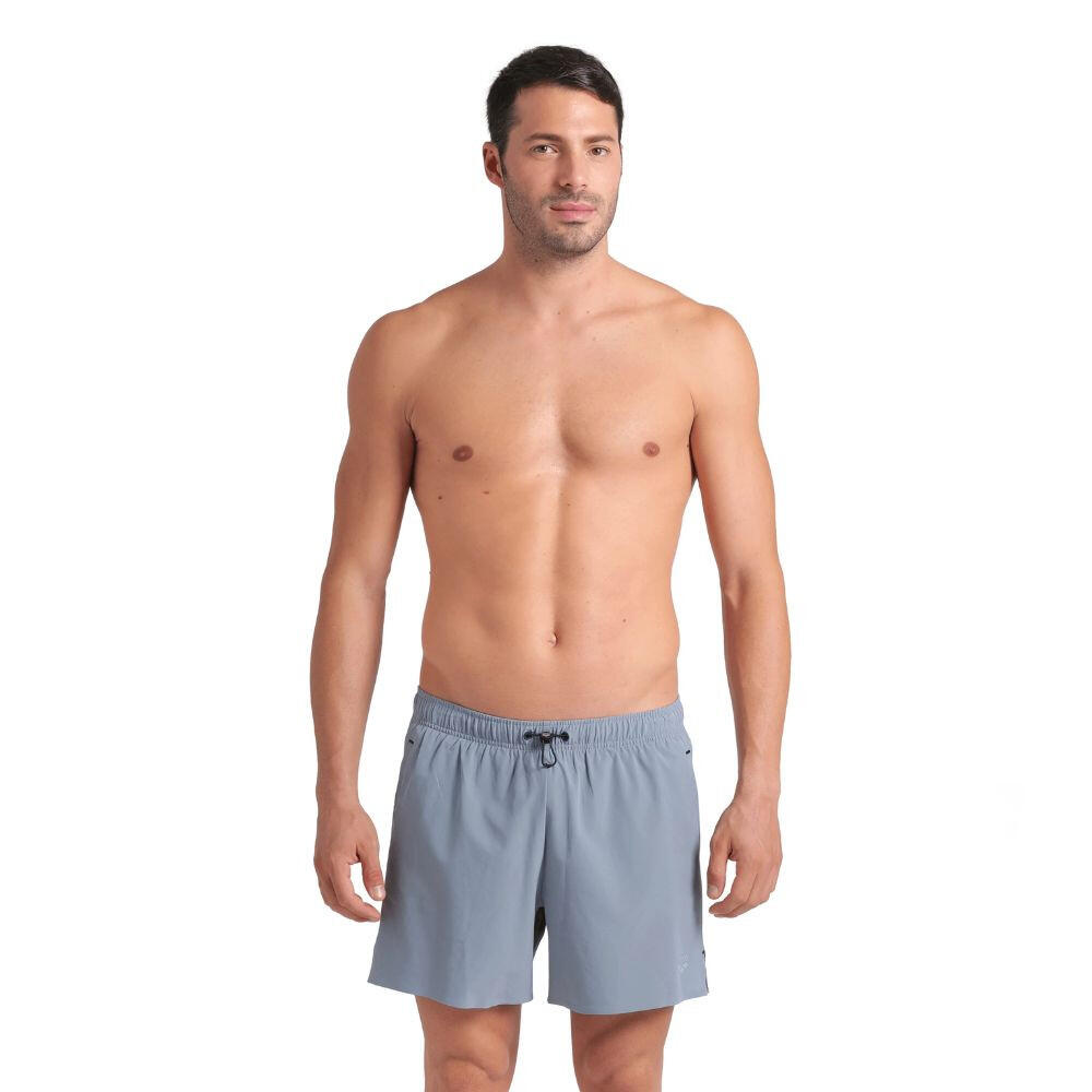 Bañador de playa Evo Beach Short Solid hombre Seafoam natación Hombre Gris Arena 2/3