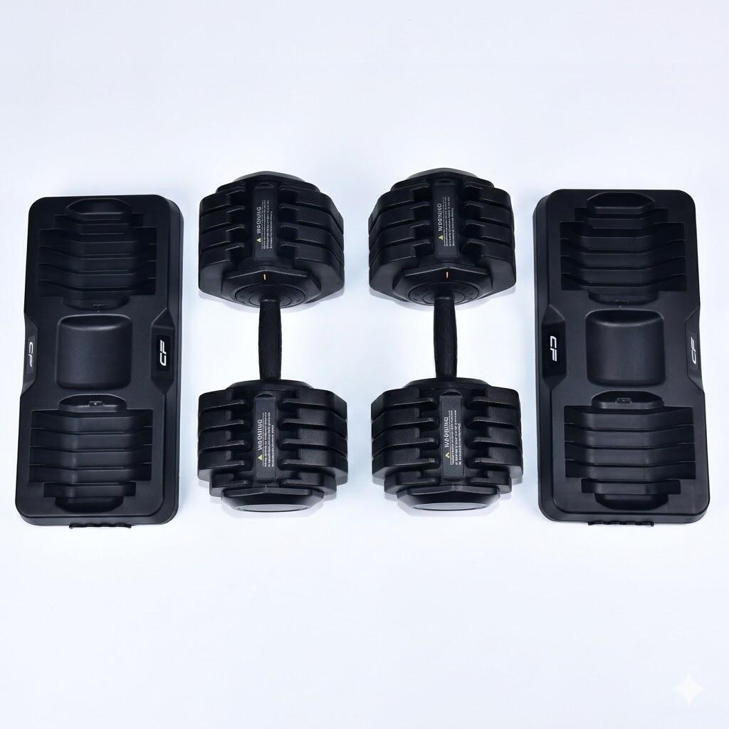 Pack 2 Haltères Réglables de 5 à 41 kg 5/7