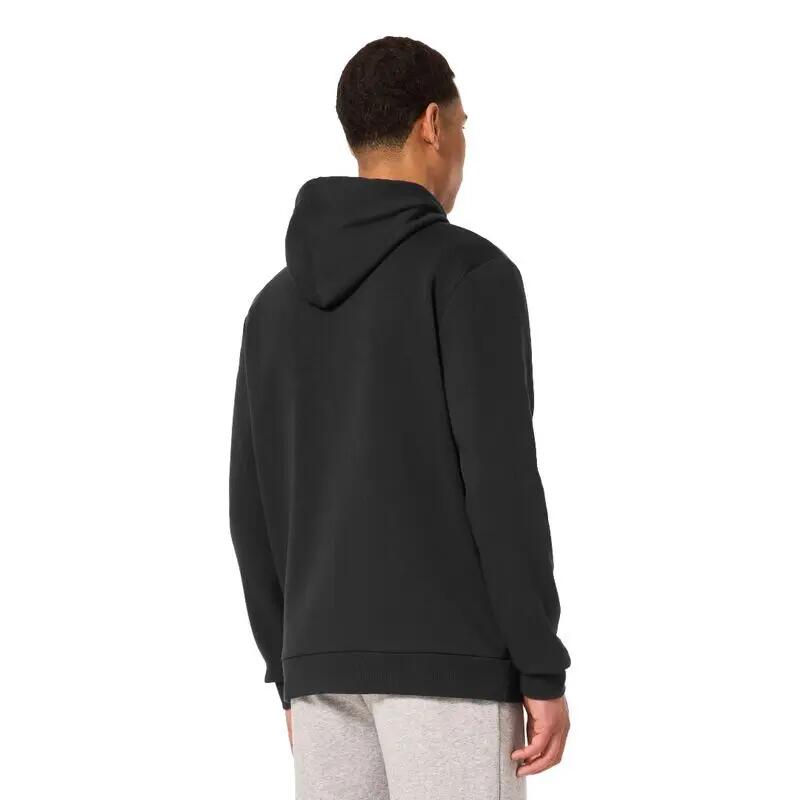 Sudadera Negra Oakley con Capucha Relax Pullover Hoodie 2.0 Blackout de Corte R 4/6