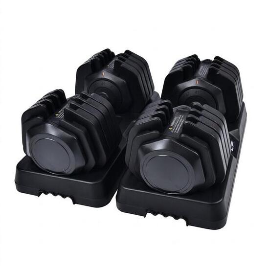 Pack 2 Haltères Réglables de 5 à 41 kg