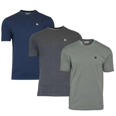 3-pack heren t-shirt vince ronde hals 100% katoen