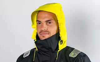 Set Offshore Segeljacke + Offshore Segelhose Schwarz - Orangemarine 3/7