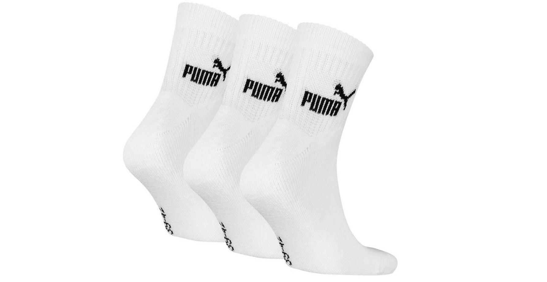 PUMA Puma ELEMENTS Short Crew Sportsocken 3-Pack weiß 2/5