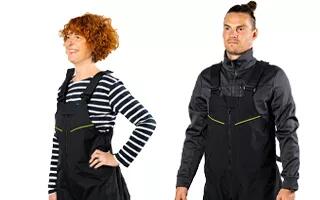 Set Offshore Segeljacke + Offshore Segelhose Schwarz - Orangemarine 4/7