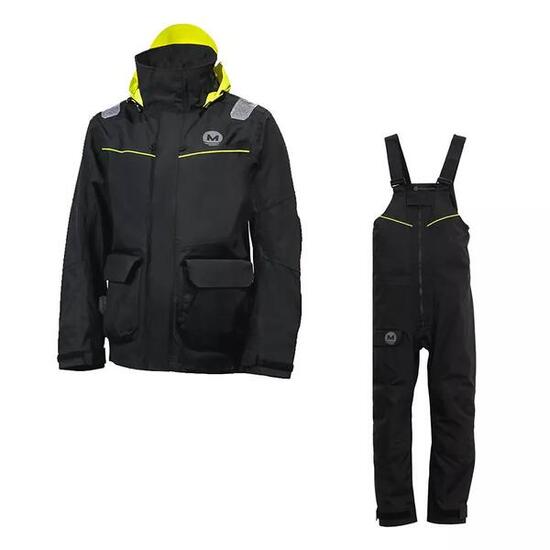 Pack Veste de Quart Offshore + Salopette Offshore Noir - Orangemarine