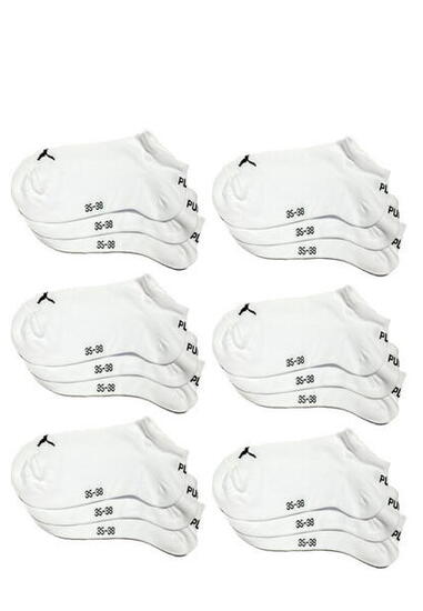PUMA Puma Sneaker Socken Plain 18 Pack weiß