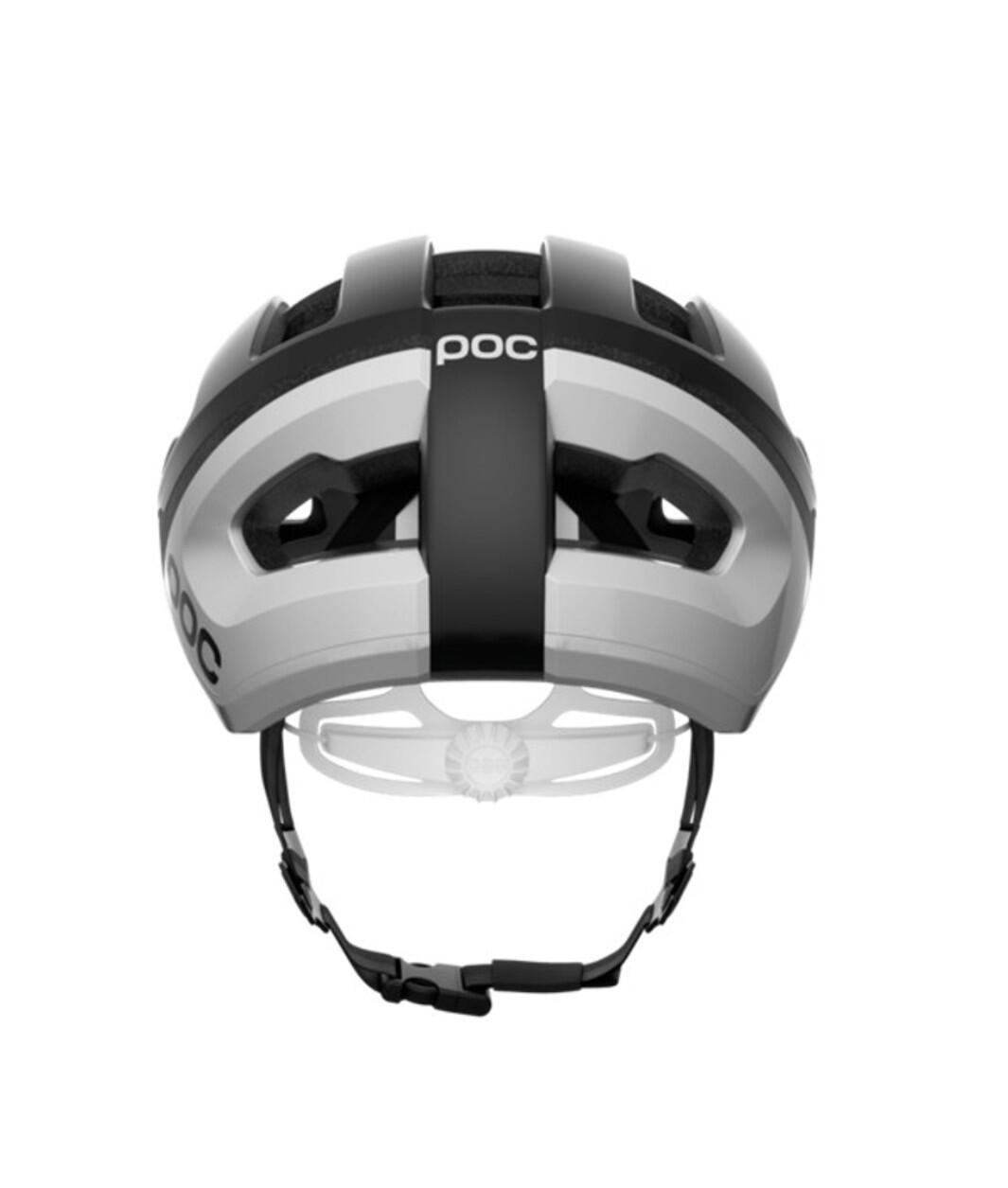 POC POC Fahrradhelm Omne Lite Uranium Black Matt / Hydrogen White 2/3