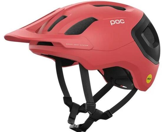 POC POC Fahrradhelm Axion Race Mips ammolite coral/Uranium black matt