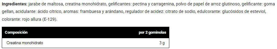 Creatina Gummies - 50 Gummies Frutas del Bosque VitoBest 2/3