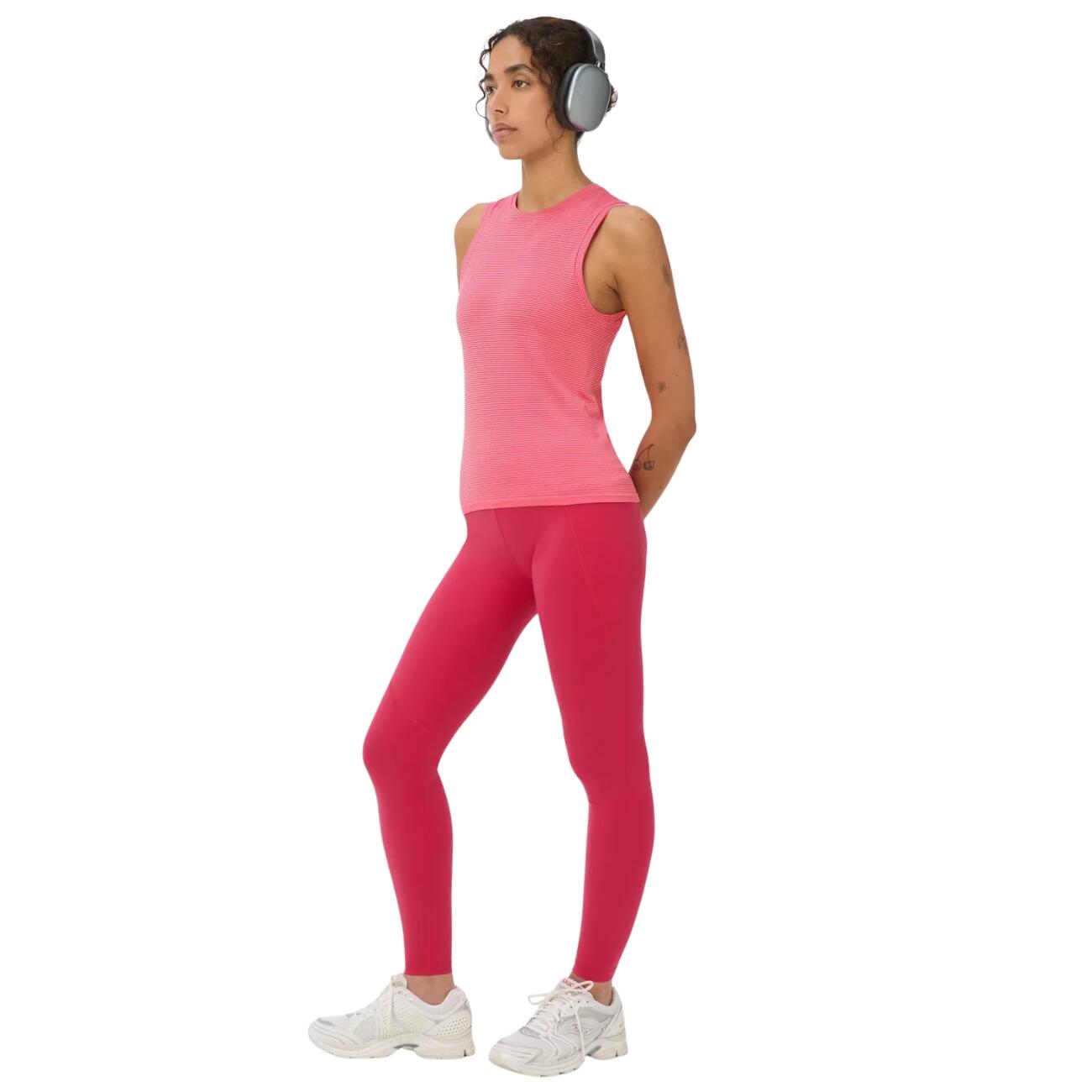 SWEATY BETTY Sweaty Betty Athlete Seamless Mid Length Racer Tank  CRIMSONRED 3/7