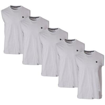 5-pack donnay heren mouwloos t-shirt stan