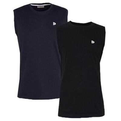 2-pack donnay heren mouwloos t-shirt stan