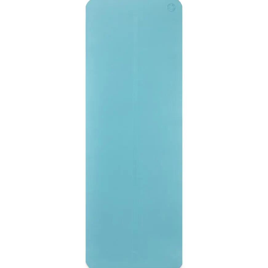 Постелка за йога Manduka Begin 5 мм - цвят Thunder Blue Lotus