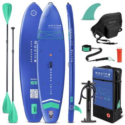 Tavola SUP gonfiabile saldata Garda BM (330 cm) con sedile kayak e pagaia 2 in 1