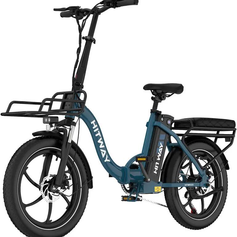 Folding Electric Bike 20*3.0" Fat Tire E-Bike 15.6Ah 150km Range - BK6S