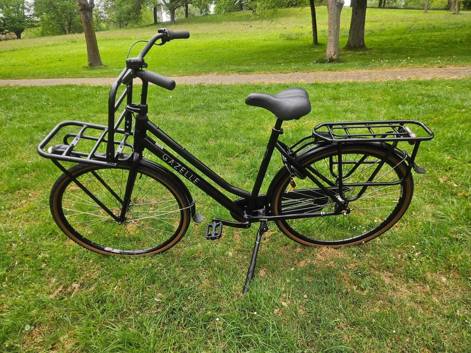 Gazelle Duty NL, damesfiets 56 cm, zwart 7/7