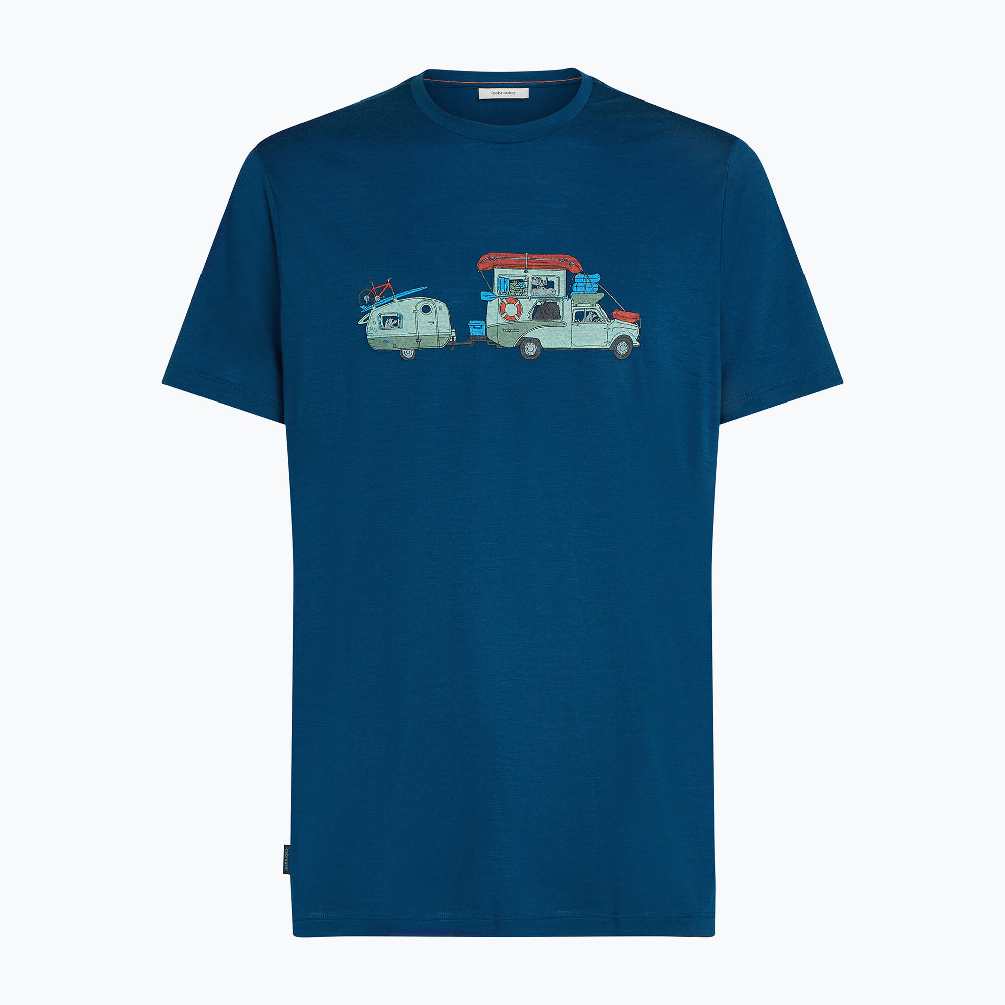 Koszulka męska icebreaker Merino 150 Tech Lite Transportage Tee 7/7