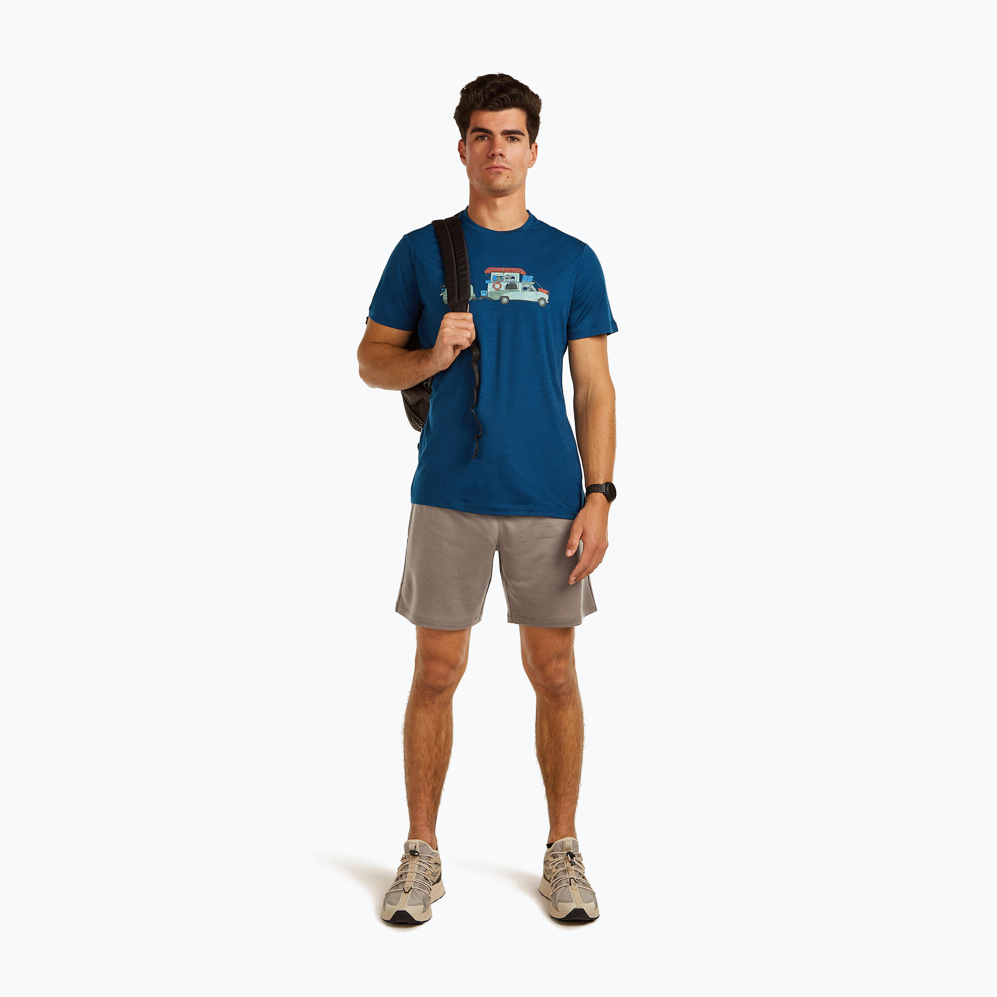 Koszulka męska icebreaker Merino 150 Tech Lite Transportage Tee 4/7