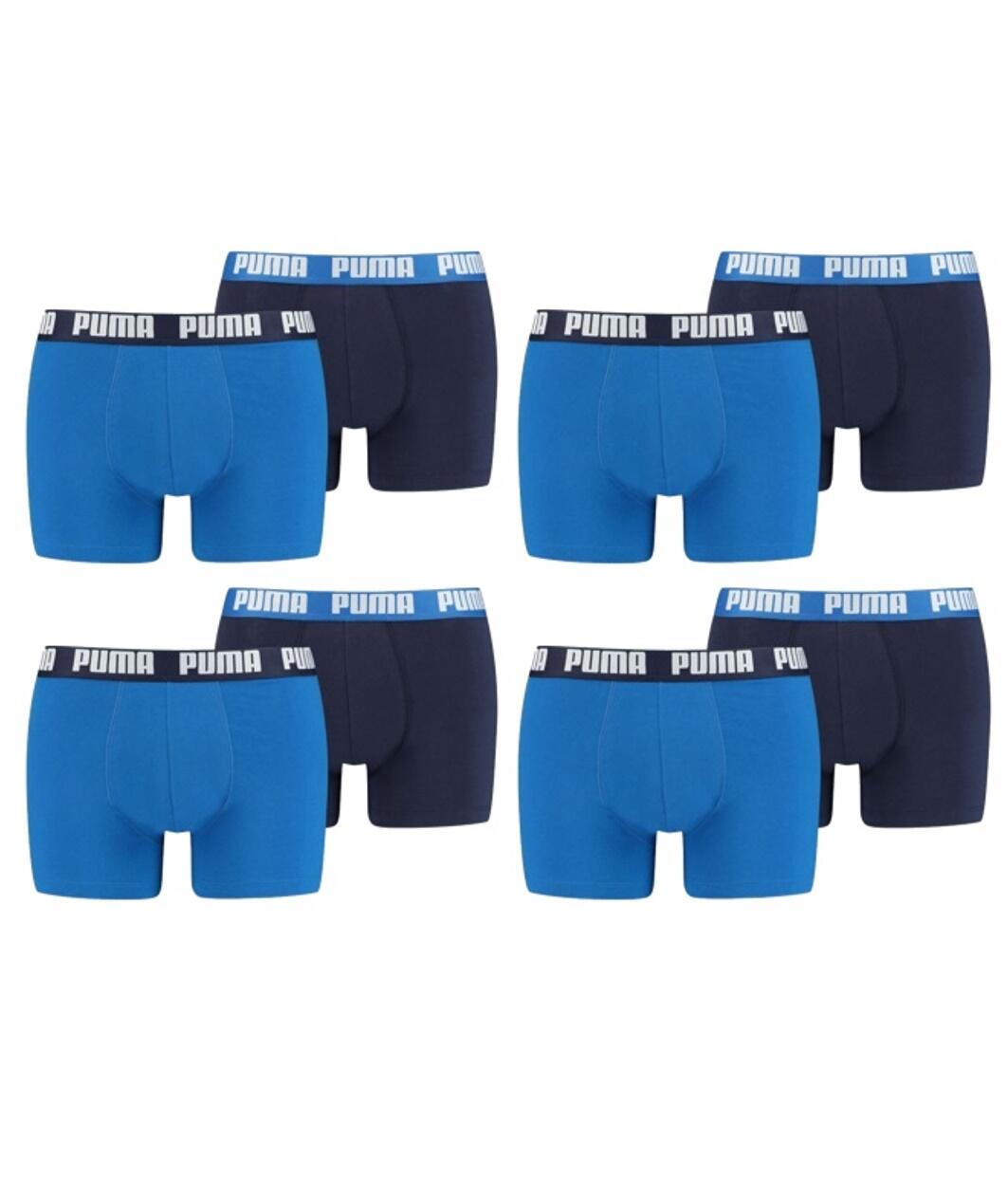 PUMA Puma Herren Boxershorts 8er Pack True Blue 1/1