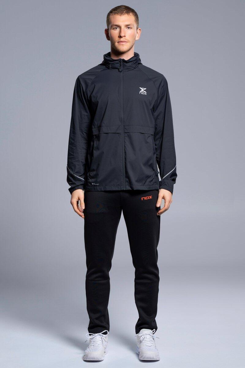 Giacca Antivento Leggera da Uomo Nera 4/5