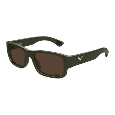 Zonnebril puma pu0521s-003 gepolariseerd van acetaat heren 55 mm