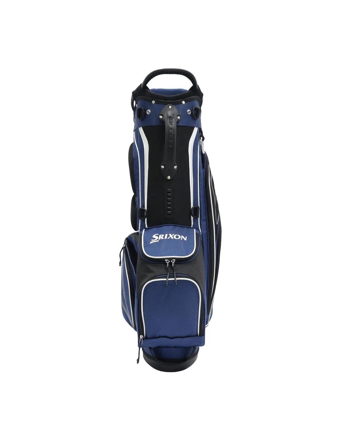 Srixon Stand Bag 2026, Golf-Standbag, Marineblau/Schwarz 3/4