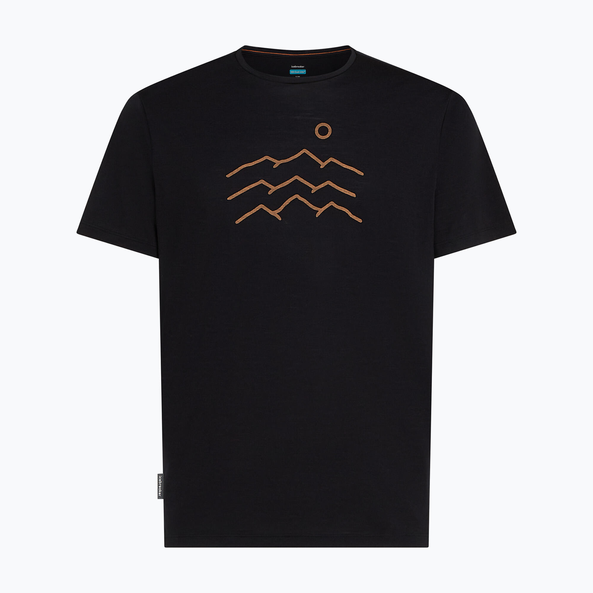 Koszulka męska icebreaker Merino 125 Cool-Lite Sphere Tee Across The Peaks 7/7