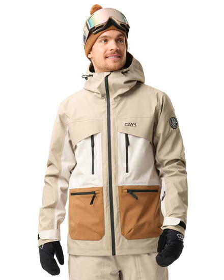 COLOURWEAR Colourwear Herren Transfer Jacket 3L Shell Jacke Sand