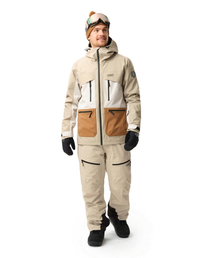 COLOURWEAR Colourwear Herren Transfer Jacket 3L Shell Jacke Sand 7/7