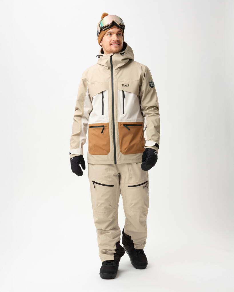 COLOURWEAR Colourwear Herren Transfer Jacket 3L Shell Jacke Sand 4/7