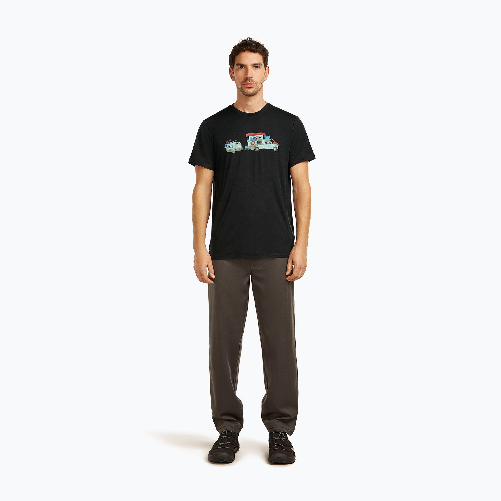 Koszulka męska icebreaker Merino 150 Tech Lite Transportage Tee 2/7