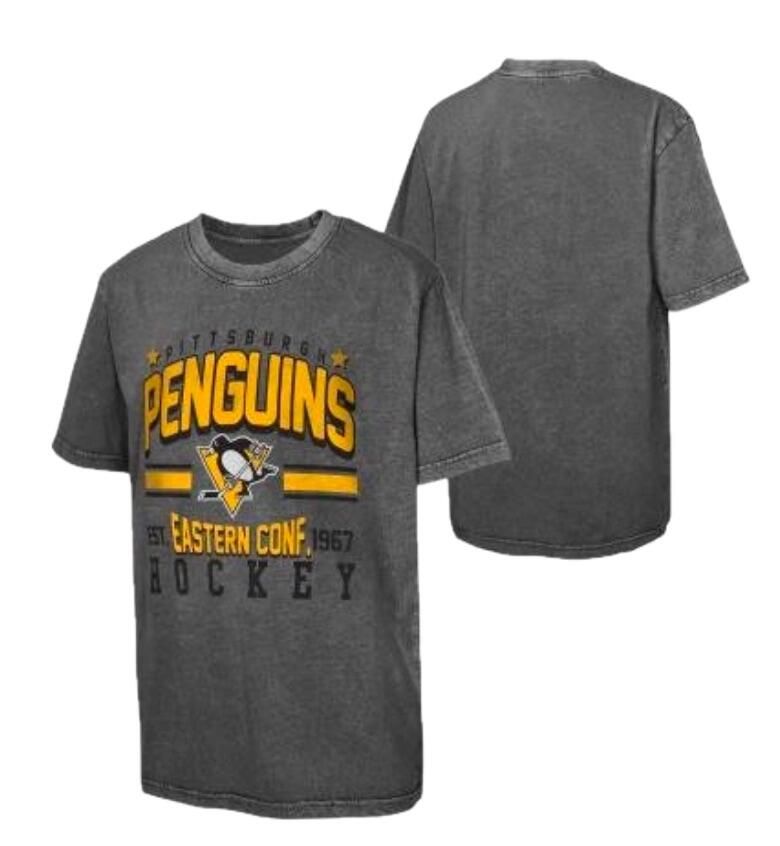 OUTERSTUFF S26 NHL Sure Short Pigment Dyed Junior T-shirt 3/3