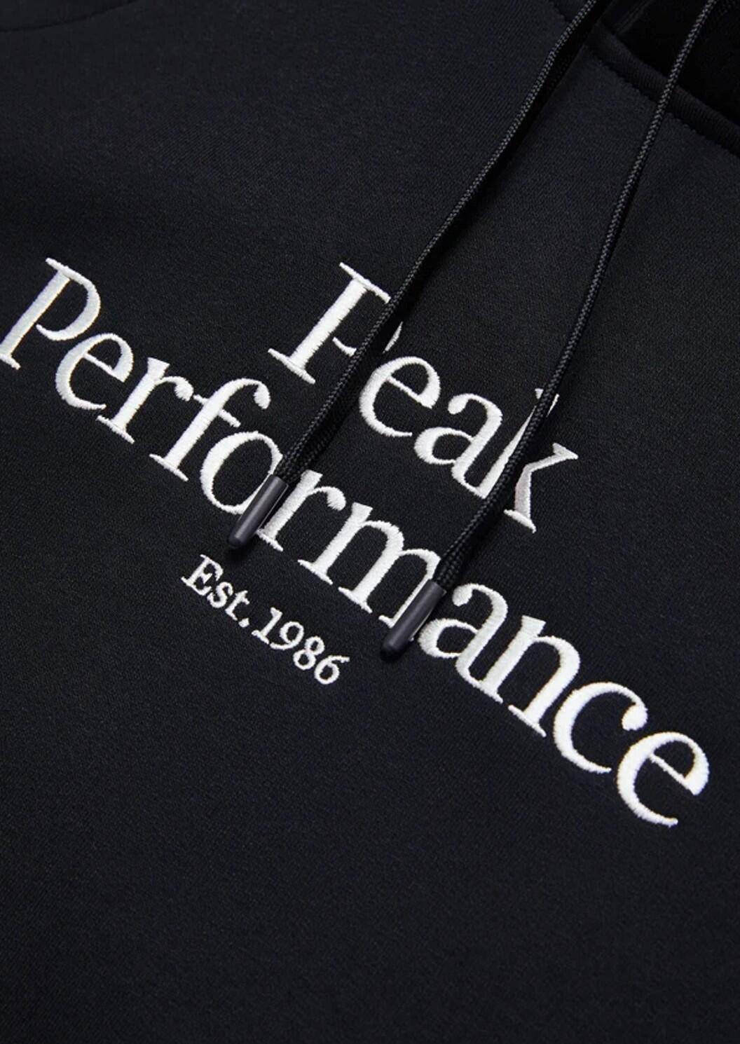 PEAK PERFORMANCE Peak Performance Herren Original Hood-BLACK-OFFWHITE 6/6