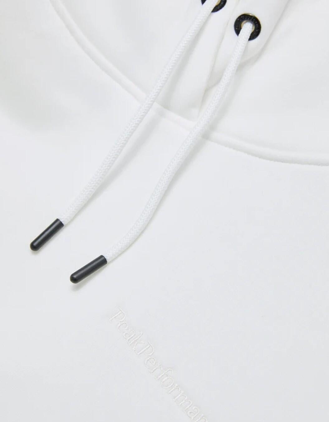 PEAK PERFORMANCE Peak Performance Damen Original Small Logo Hood Off White 3/5