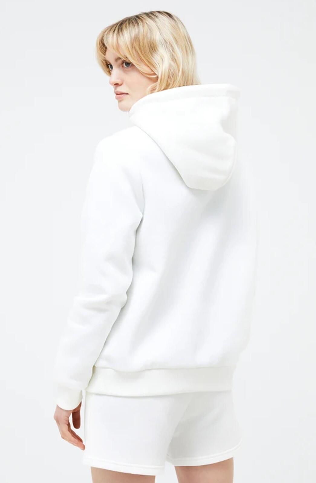 PEAK PERFORMANCE Peak Performance Damen Original Small Logo Hood Off White 4/5