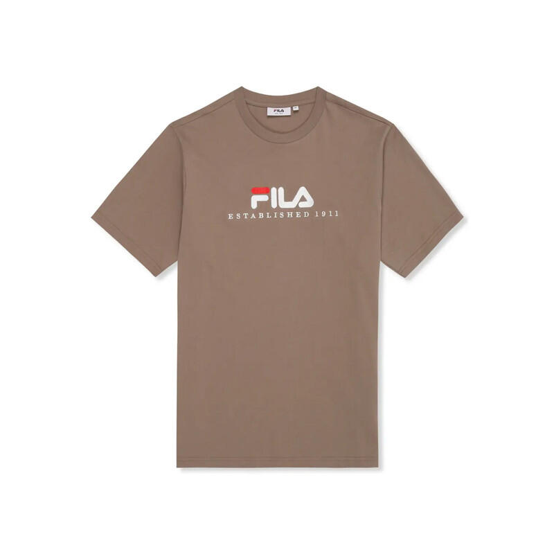 T-shirt Uomo Fila Valsera 100% Cotone Girocollo Maniche Corte Etruscan Red M 1/3