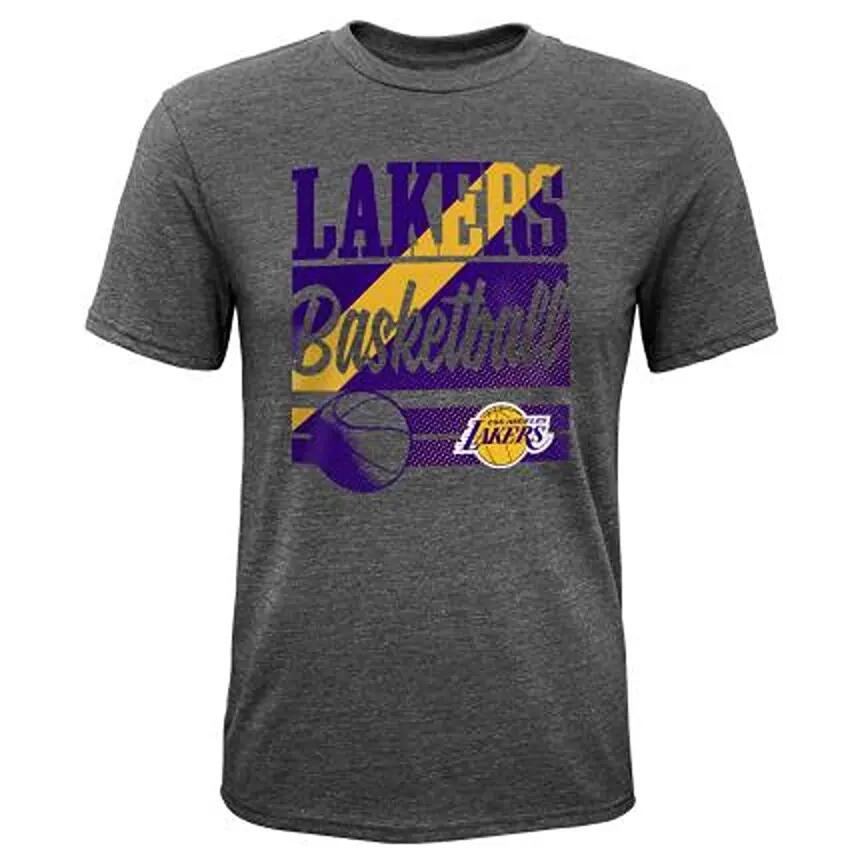 NBA Outerstuff Classico SS Triblend TEE LOS Angeles Lakers BS8 kids Longsleeve